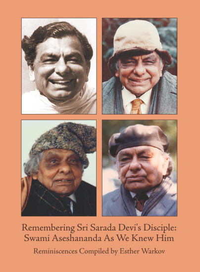 Second Edition of Swami Aseshananda  Reminiscences cover